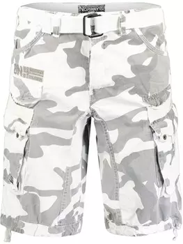 Тканевые шорты Geographical Norway, белый