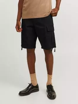 Тканевые шорты Jack & Jones, черный