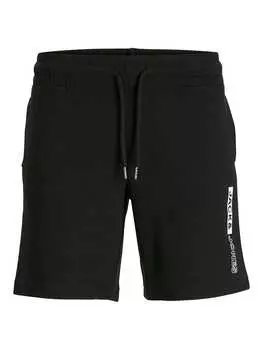 Тканевые шорты Jack & Jones, черный