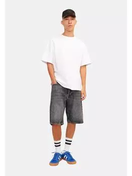 Тканевые шорты Jack & Jones, черный