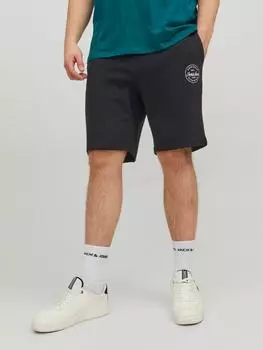 Тканевые шорты Jack & Jones, черный