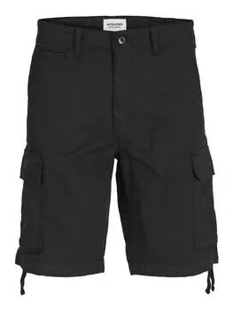 Тканевые шорты Jack & Jones, черный