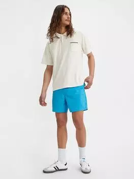 Тканевые шорты Levis, синий