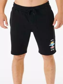 Тканевые шорты Rip Curl, черный