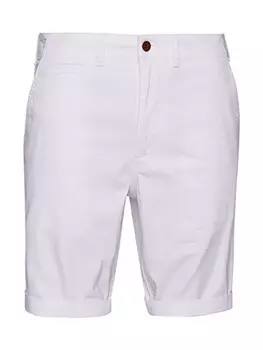 Тканевые шорты Superdry, белый