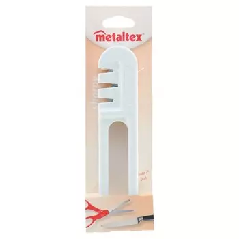 Точилка для ножей Metaltex 18,5 х 4 см белая