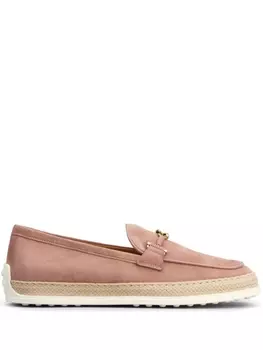 Tod's эспадрильи Gomma, розовый