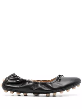 Tod's балетки Gommino, черный