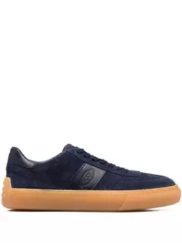 Tod's кеды на шнуровке, синий