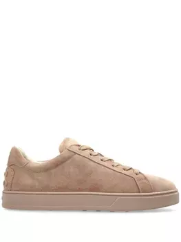 Tod's кроссовки на шнуровке, розовый
