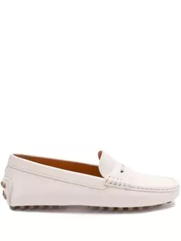 Tod's мокасины Gommino, белый