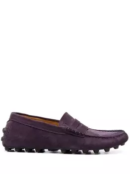 Tod's мокасины Gommino, фиолетовый