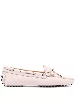 Tod's мокасины Gommino, розовый