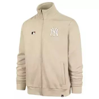 Толстовка 47 MLB New York Yankees Core Islington full zip, бежевый