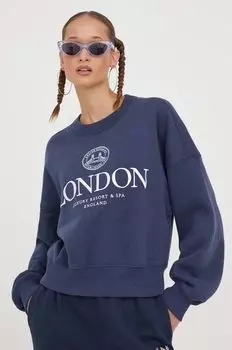 Толстовка Abercrombie & Fitch, темно-синий