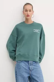 Толстовка Abercrombie & Fitch, зеленый