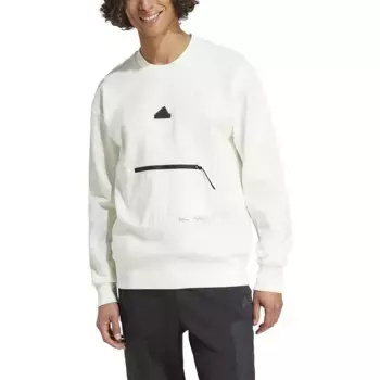 Толстовка adidas City Escape Fleece, белый