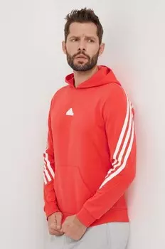 Толстовка adidas, красный