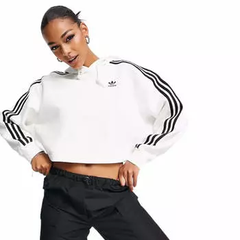 Толстовка Adidas Originals Cropped, белый