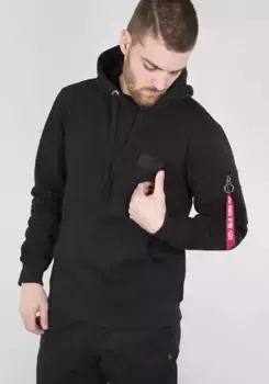 Толстовка Альфа Индастриз Alpha Industries, черный