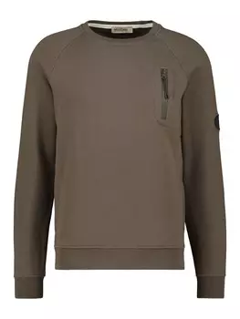 Толстовка alife and kickin Rundhalspullover, Pullover FabioAK A, цвет stone