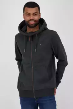 Толстовка Alife & Kickin с капюшоном "TrasherAK A Толстовка мужская толстовка с капюшоном, толстовка", цвет Moonless Melange