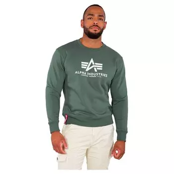 Толстовка Alpha Industries Basic, зеленый