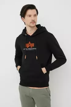 Толстовка Alpha Industries, черный