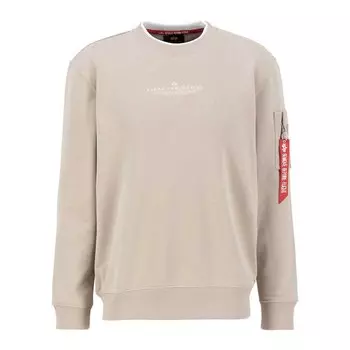 Толстовка Alpha Industries Double Layer, бежевый