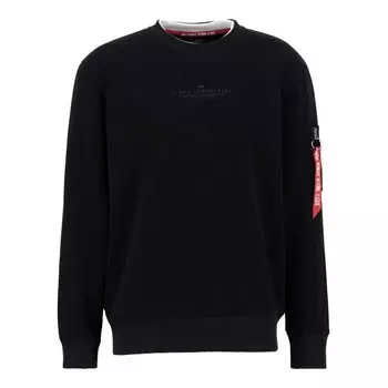 Толстовка Alpha Industries Double Layer, черный