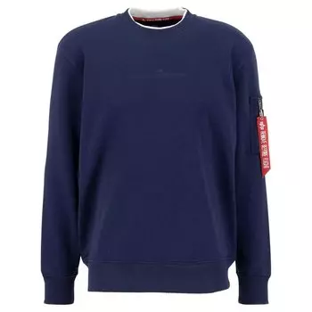 Толстовка Alpha Industries Double Layer, синий