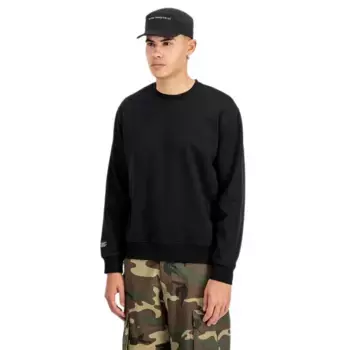 Толстовка Alpha Industries Label, черный