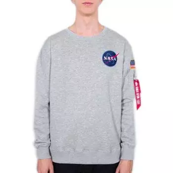 Толстовка Alpha Industries Space Shuttle, серый