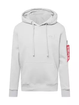Толстовка Alpha Industries, светло-серый