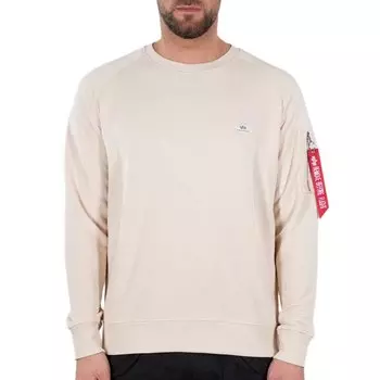Толстовка Alpha Industries X-Fit, белый