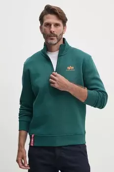 Толстовка Alpha Industries, зеленый