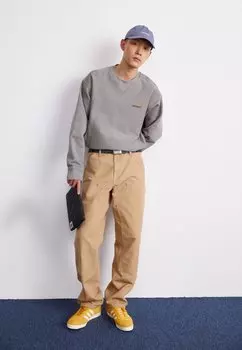 Толстовка AMERICAN SCRIPT Carhartt WIP, серый