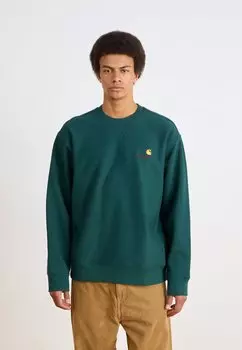 Толстовка AMERICAN SCRIPT Carhartt WIP, зеленый