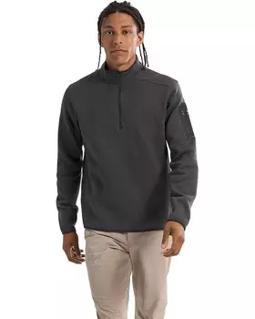 Толстовка Arc'teryx Covert 1/2 Zip, цвет Black Heather II
