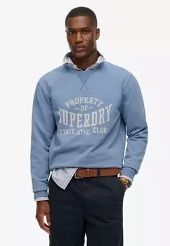 Толстовка ATHLETIC ESSENTIALS CREW Superdry, синий