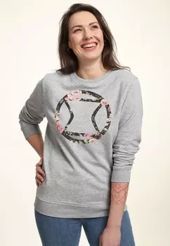 Толстовка AVENGERS CLASSIC WIDOW ROSE Marvel, цвет Mottled Light Grey