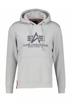 Толстовка BASIC Alpha Industries, светло-серый