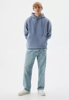 Толстовка Basic Colored PULL&BEAR, синий