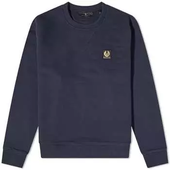 Толстовка Belstaff Patch Crew Sweat