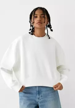 Толстовка Bershka, белый