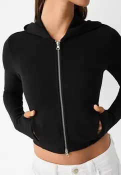 Толстовка Bershka, черный