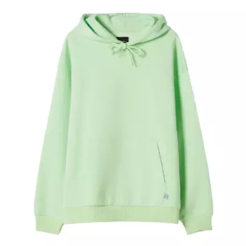Толстовка Bershka Oversize, зеленый