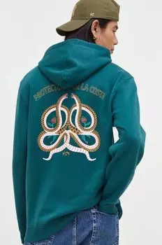 Толстовка Billabong, зеленый
