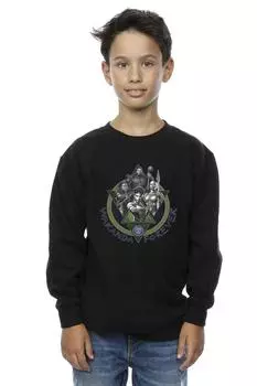 Толстовка Black Panther Wakanda Forever Group Ring Pose Marvel, черный