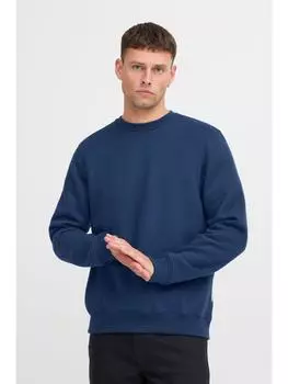 Толстовка BLEND Longpullover BHSweatshirt 20718189 Moderner Basic Pullover, синий